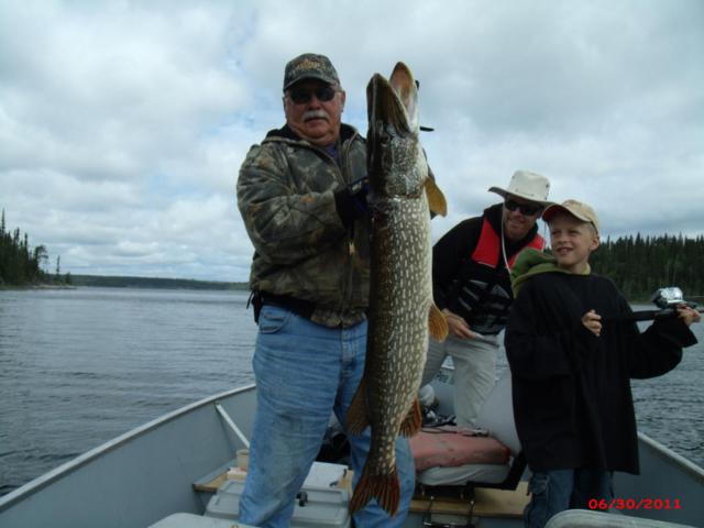 Monster Saskatchewan Northern Pike